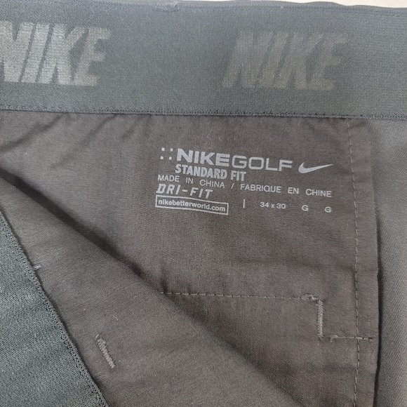 Nike Flex Men's Black Golf Pants Size 34x30